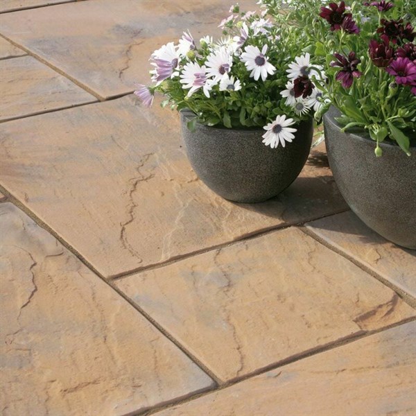Weathered Autumn Riven Decorative Paving Decorative Concrete Paving