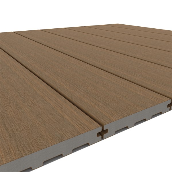 UltraShield Naturale Teak Grooved Board 4.8m UltraShield Composite