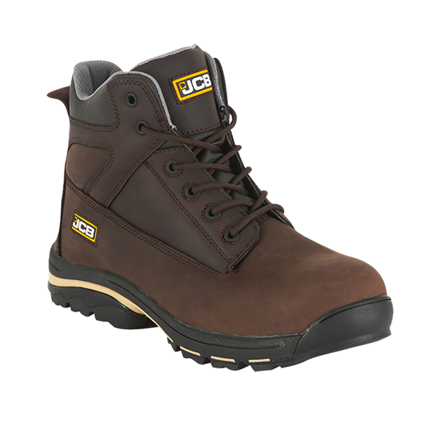 JCB WORKMAX Dark Brown Safety Boot Safety Footwear