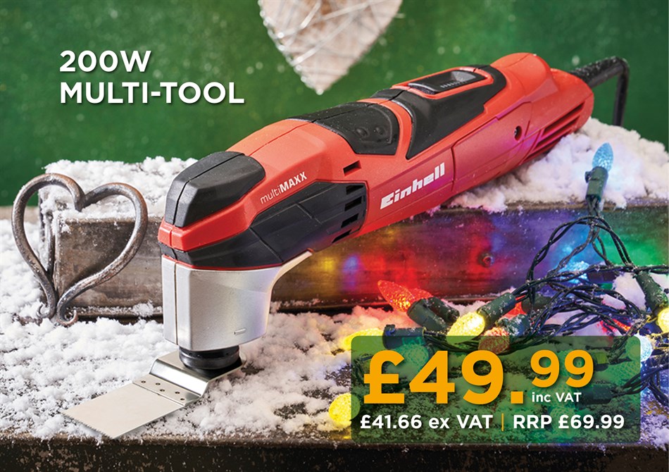 Einhell Multi Tool Real Deal Tool Promotion