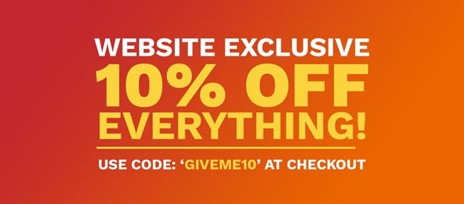 10% Off Everything Online - Get The Code