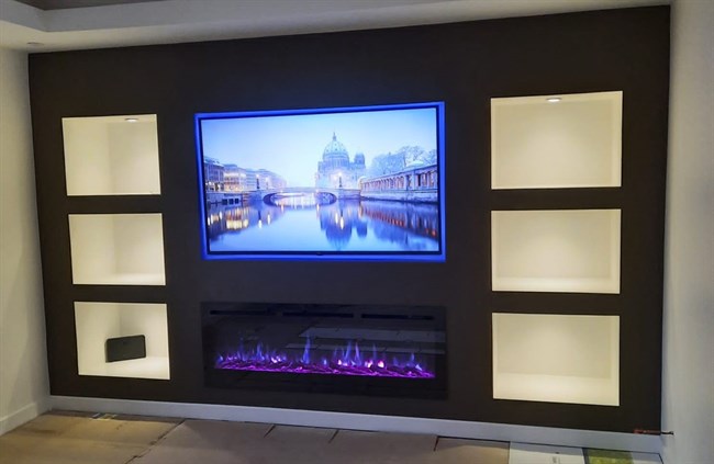 Transform Your Living Room With A Media Wall