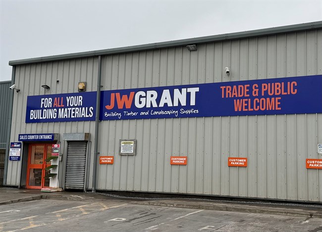 Lothian Building Supplies Is Now J W Grant East Lothian!