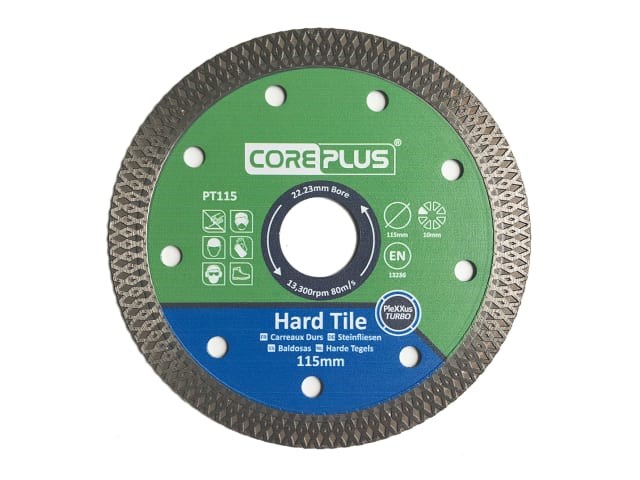 CorePlus 115mm Porcelain Diamond Blade Circular Saw Blades